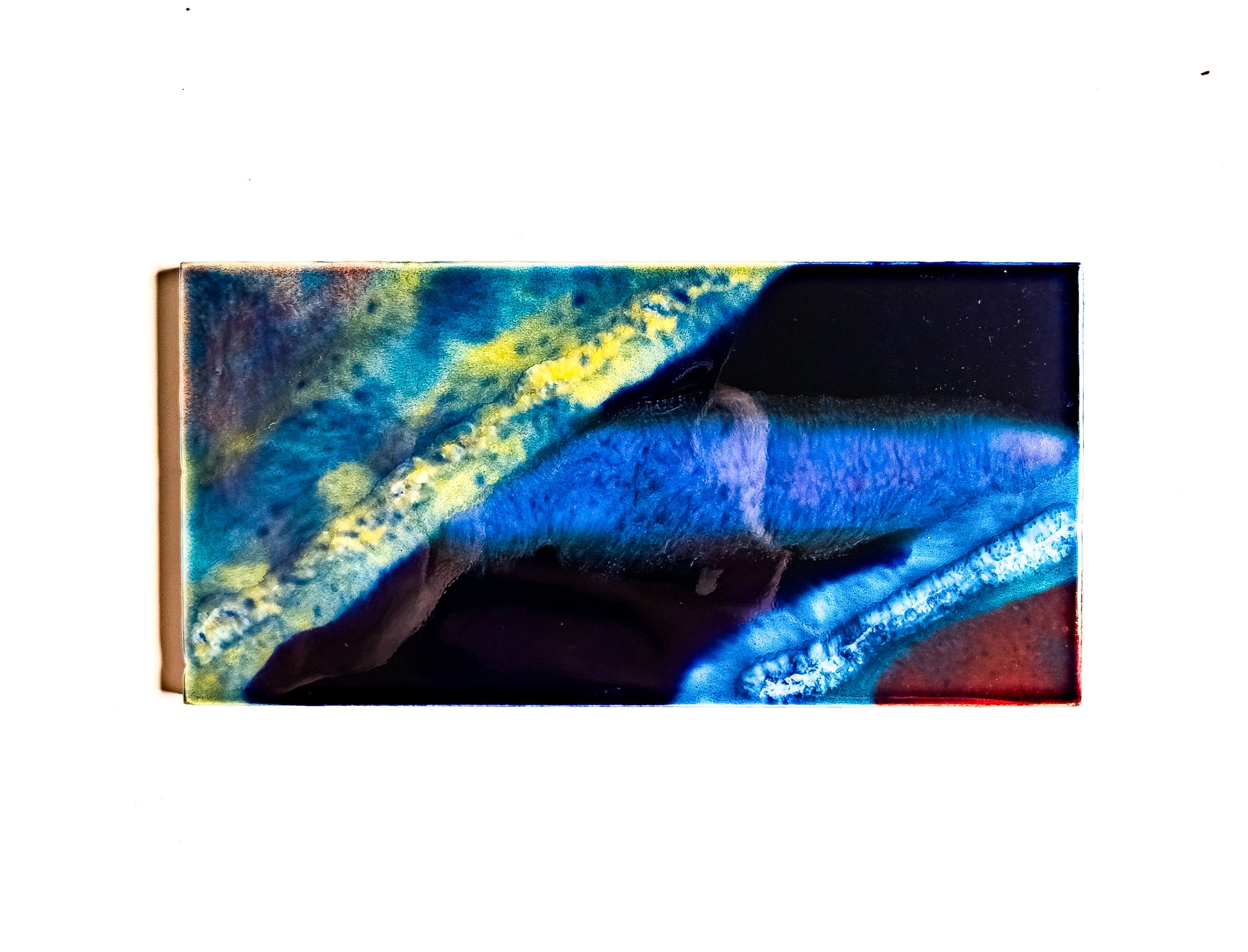 Abstract ceramic tile. 